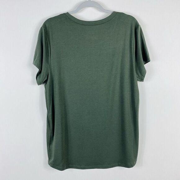 Isabel Maternity Size XL I've Got You Babe Graphic Tee T-Shirt Top Green - Picture 2 of 4
